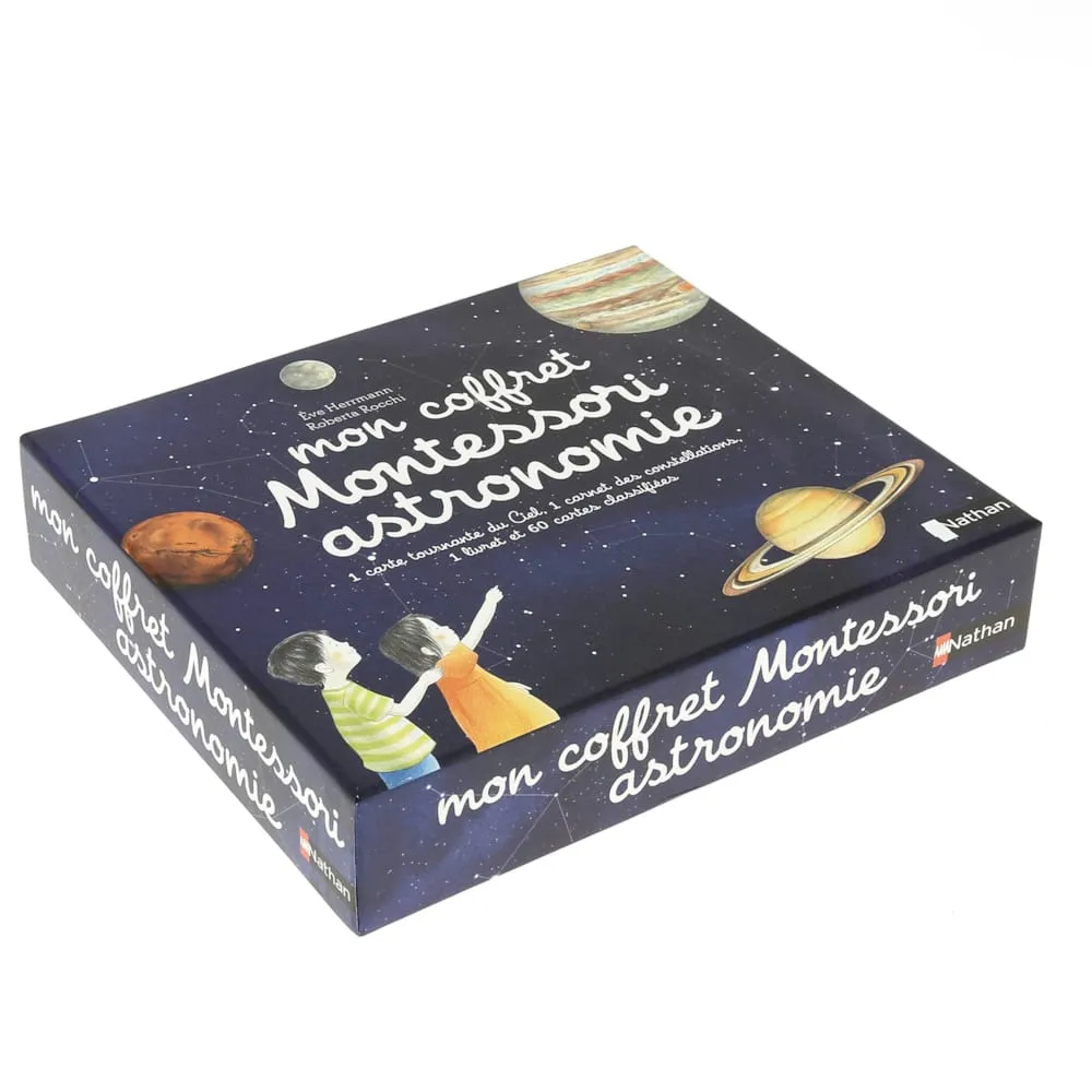 Mon coffret Montessori astronomie de Nathan