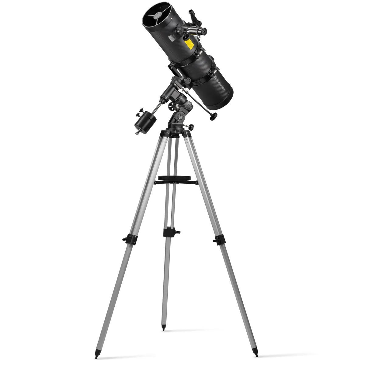 Pollux-II 150/1400 avec son trépied en aluminium, vu en pied