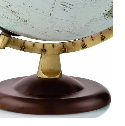 Autre vue du globe National Geographic Gold, 30 cm