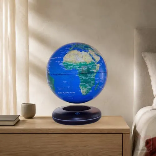 Globe terrestre lumineux en lévitation de Nature & Découvertes