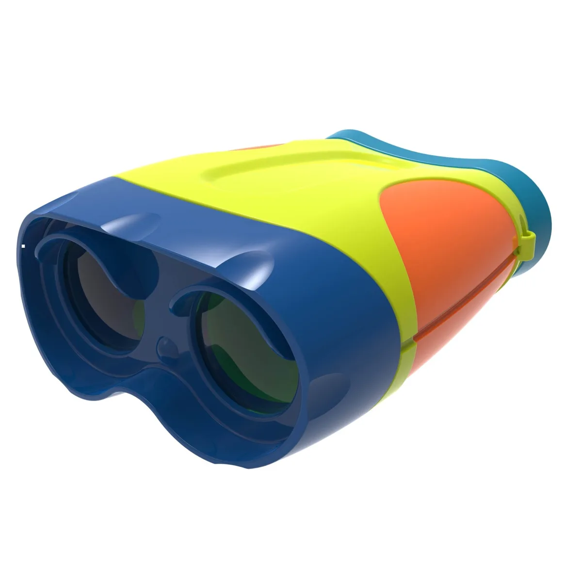 Jumelles Mini Sciences Buki bleues, jaunes et orange