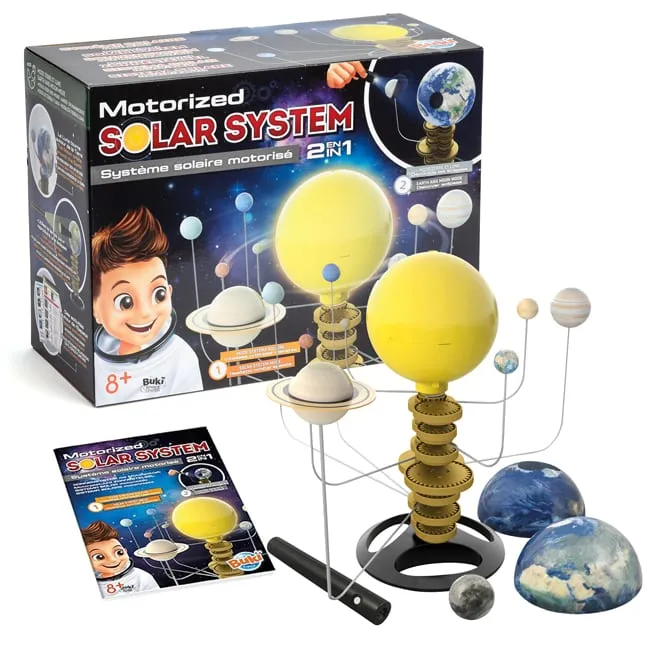 Coffret système solaire motorisé de Buki