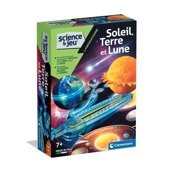 Maquette Soleil, Terre et Lune de Clementoni (52902)