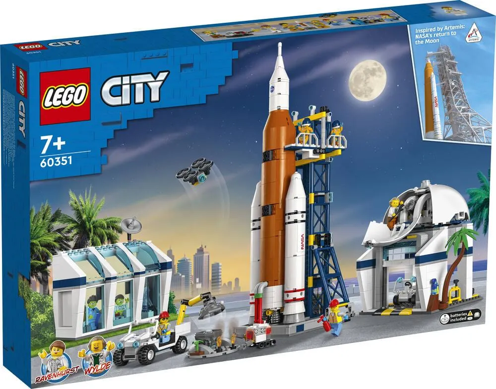 LEGO City La base de lancement de la fusée 60351