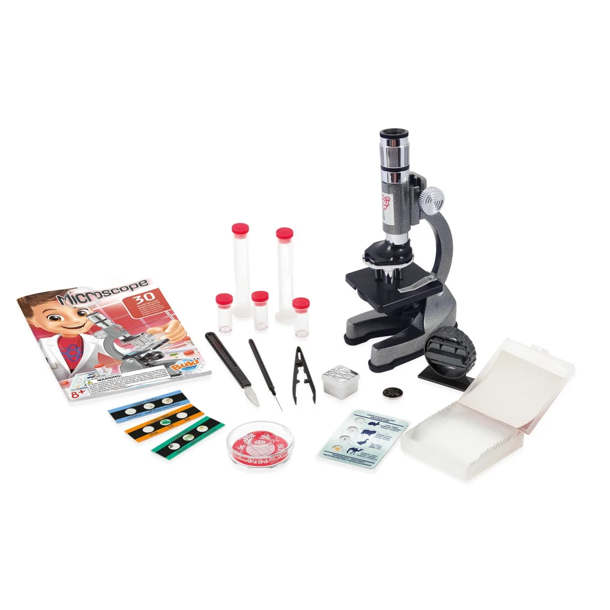 Microscope Buki 30 expériences avec ses accessoires
