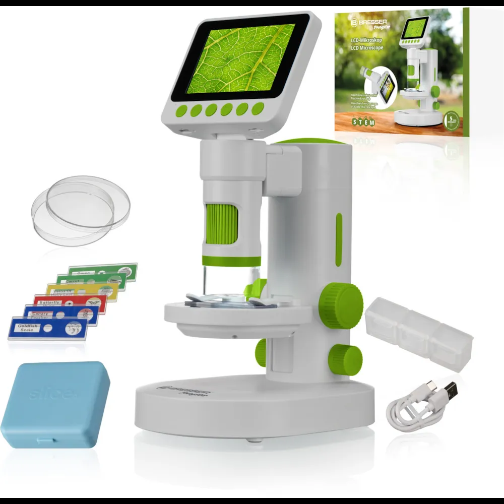 Microscope LCD Junior vu sous un autre angle