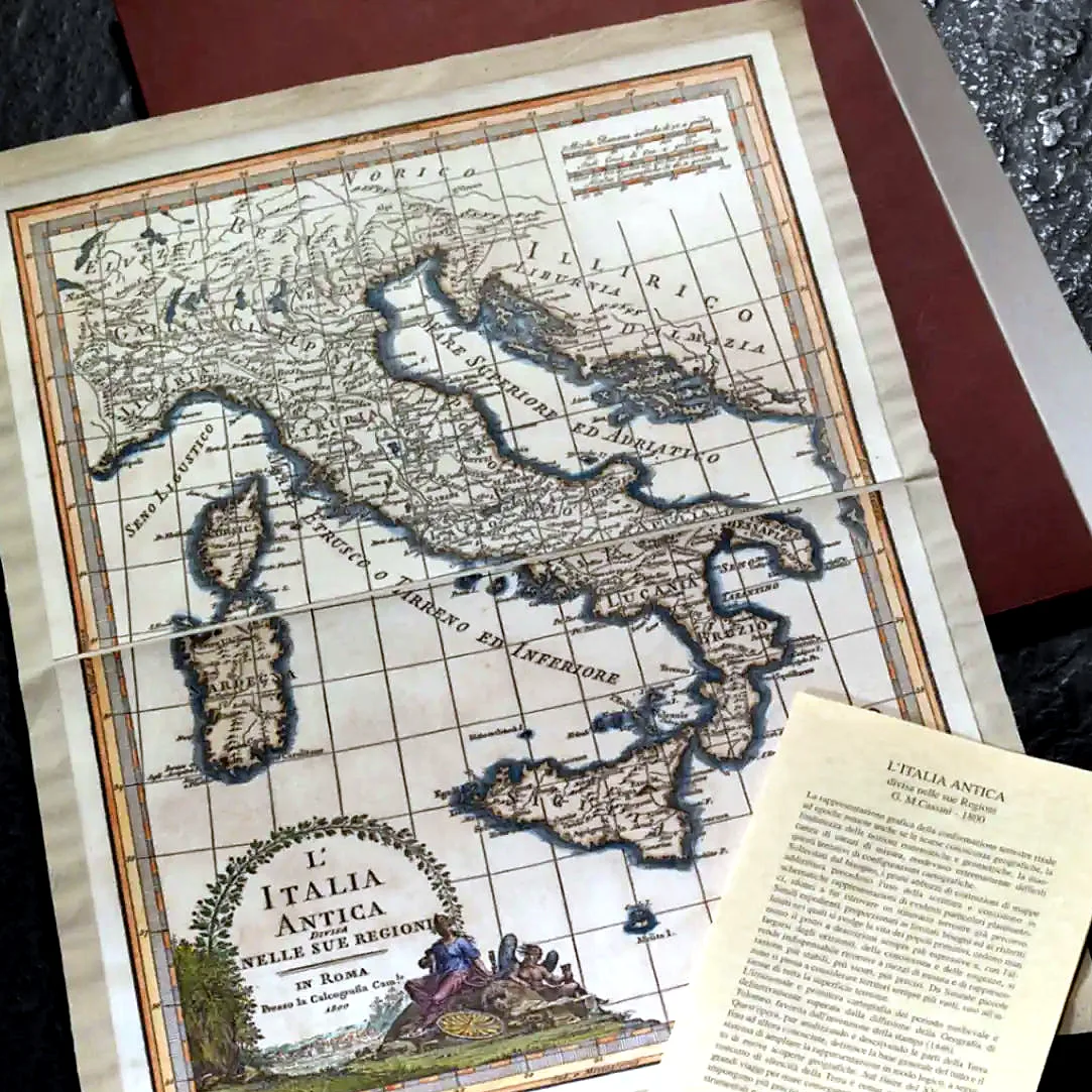 Carte Italia Antica de G. M. Cassini (1800)