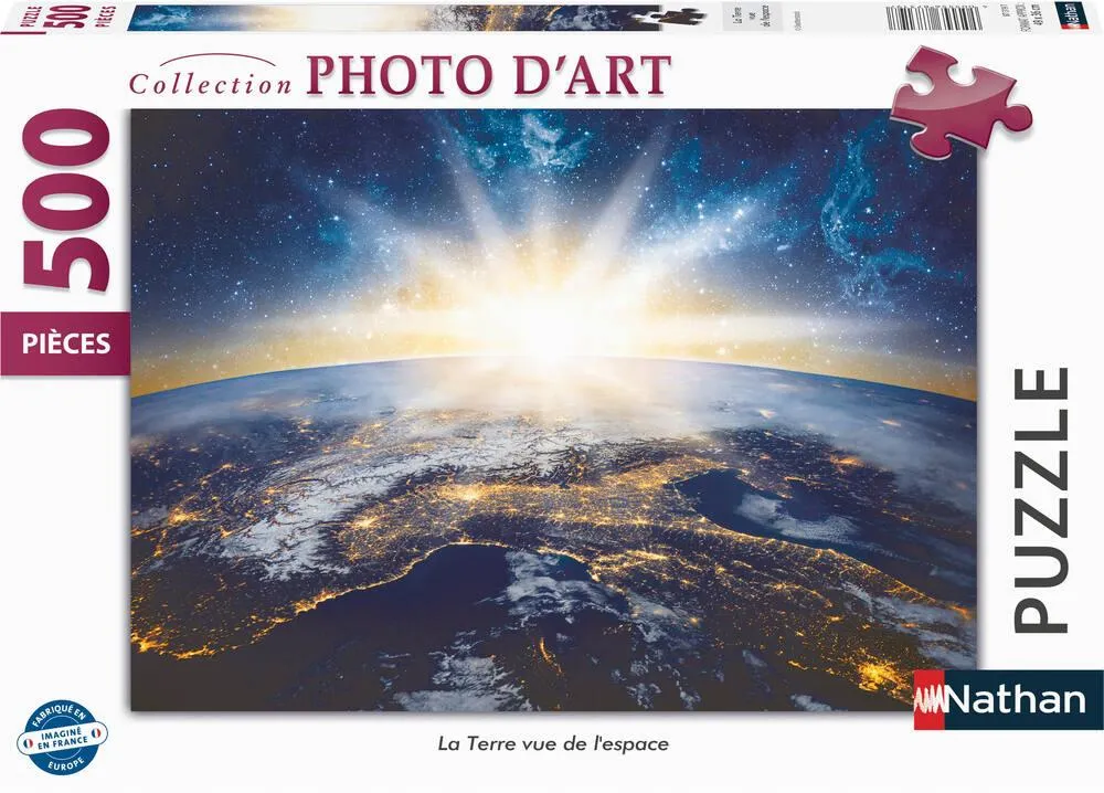 Puzzle Nathan La Terre vue de l'espace