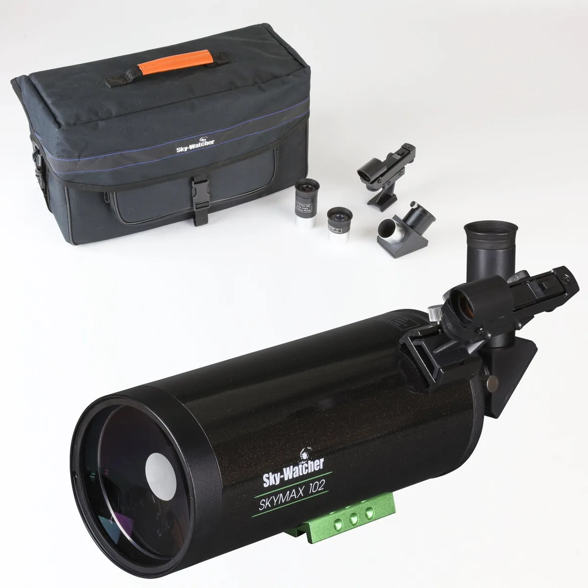 Tube Sky-Watcher Skymax 102 avec housse, chercheur et oculaires