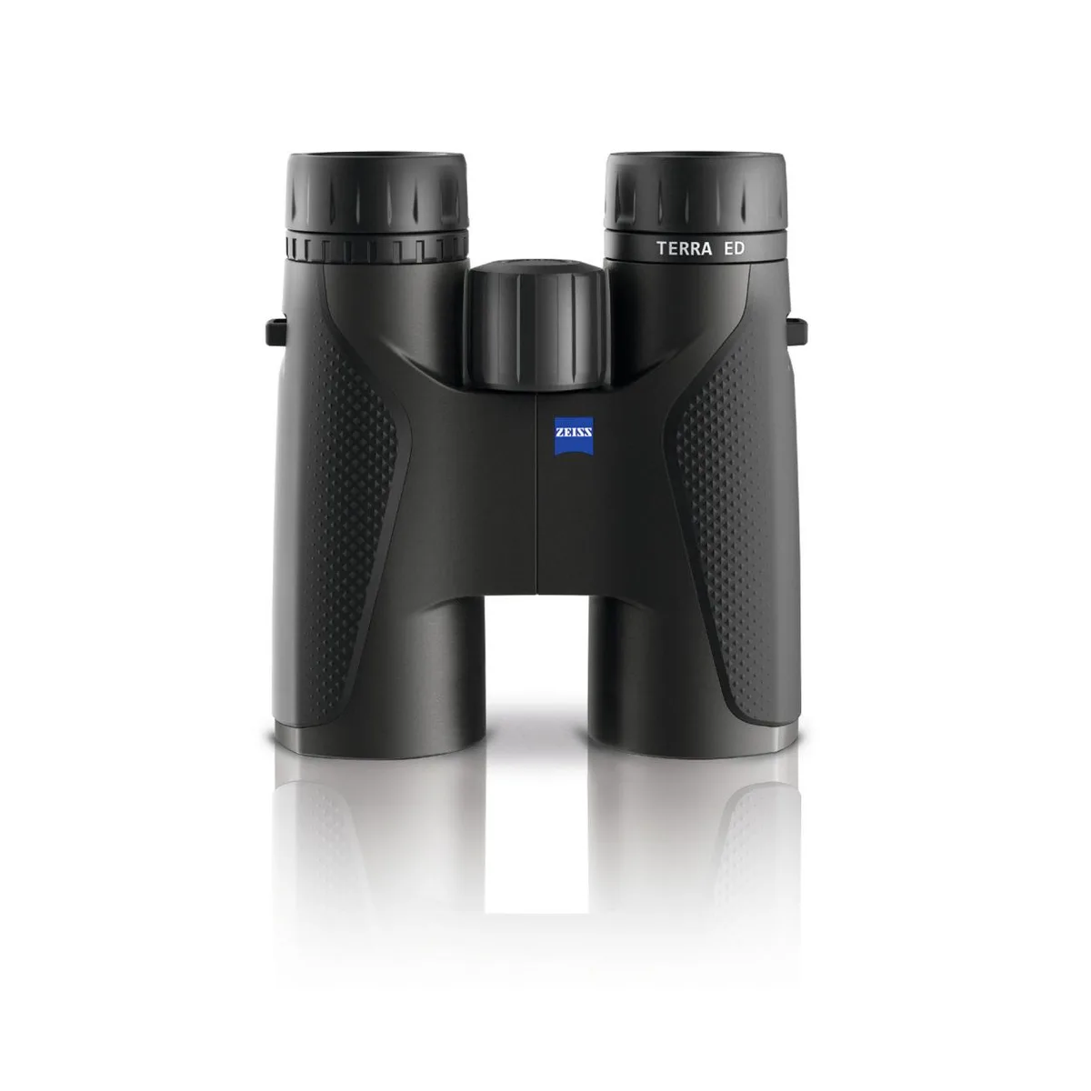 Jumelles ZEISS Terra ED 8x42 noires vues de face